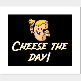 Cheese the Day | MacNCheese Cheese Lover Posters and Art